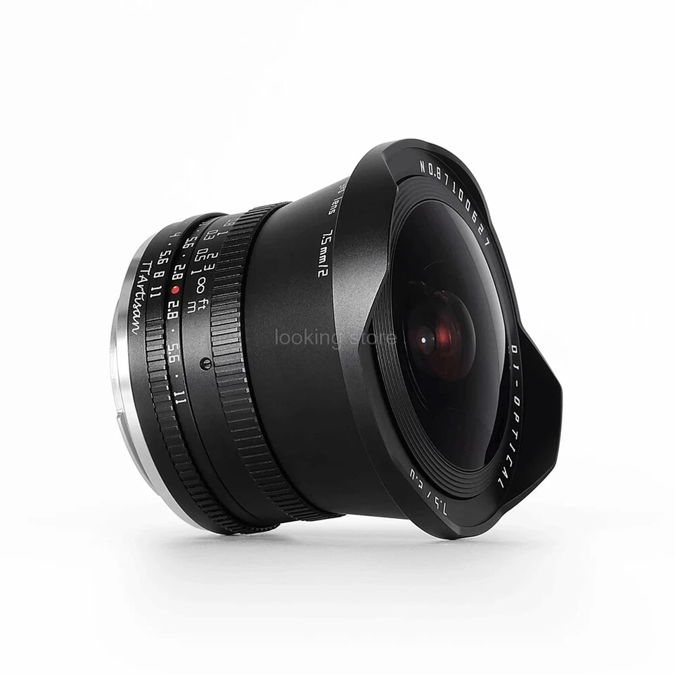 TTArtisan 7.5mm F2.0 Magnification MF Fisheye Lens For Canon Nikon Sony M43 Fuji - Image 3 of 4