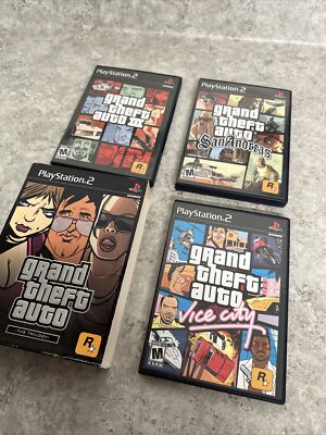 Grand Theft Auto: The Trilogy (Sony PlayStation 2, 2006)