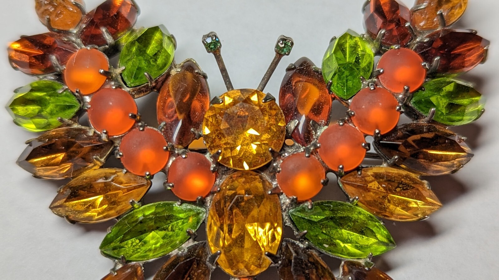 VINTAGE BUTTERFLY KJL KENNETH JAY LANE BROOCH PIN… - image 8
