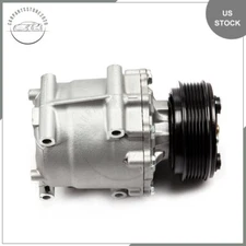 New AC Compressor and Clutch CO 10541AC For 2001 Honda Civic 1.7L