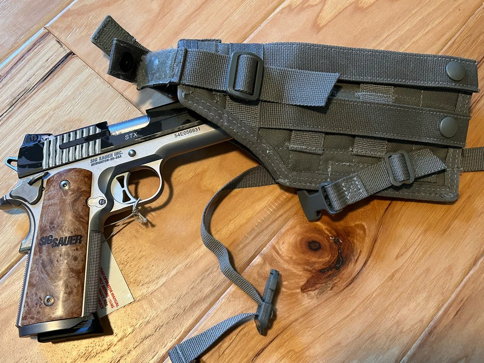 Eagle π¦
Sig 1911 HOLSTER Airborne Tactical FLAME RETARDANT - Image 3 of 4