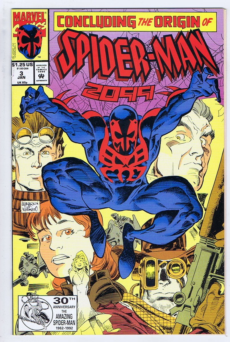Spider-Man 2099 #3 Marvel 1993 Concluding the Origin of Spider-Man