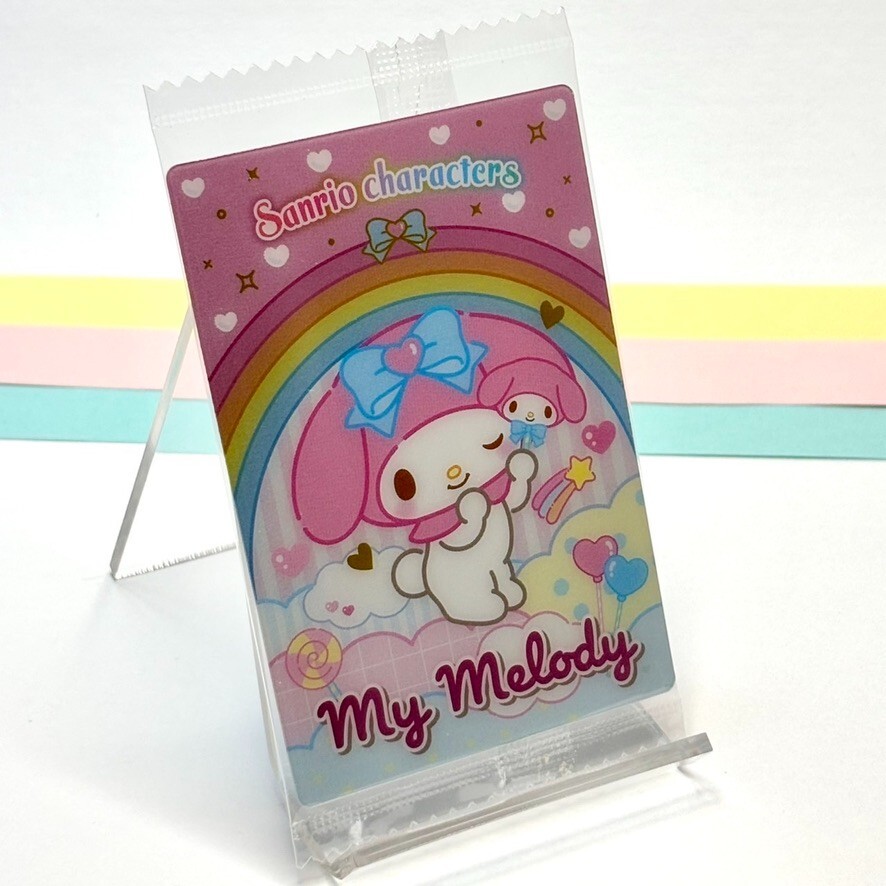 My Melody Sanrio Characters Wafer Trading Card Bandai Japan