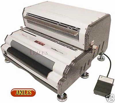 Akiles Coilmac-EPI+ Electric Coil Binding Machine & Punch & Inserter [New]