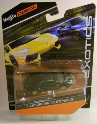 LAMBORGHINI LAMBO CENTENARIO EXOTICS MAISTO DESIGN DIECAST CAR 2017