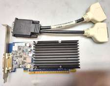PNY Nvidia GeForce 8400GS 512M PCIe DDR3 DMS-59 Graphics Card + Dual DVI Adapter
