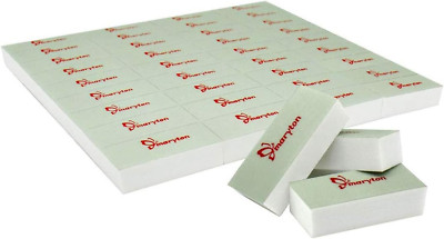 Mini Nail Buffer Blocks, Disposable Nail Shine Buffers Kit - Green Side for Buff