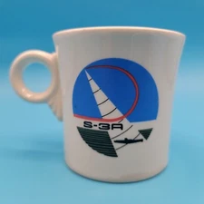 Vintage S-3A Submarine and Univac 1832 Computer Coffee Tea Mug RARE See Photos