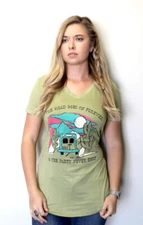 Rowdy Crowd Clothing Road Goes on Forever and The Party Never Ends Top