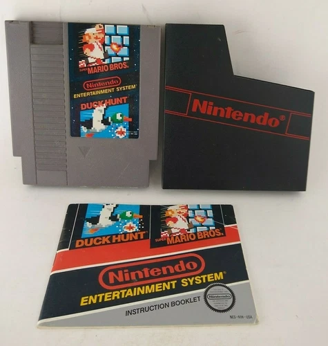 * Vintage Super Mario Bros. Duck Hunt 1985 with Instructions