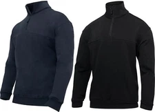 Firefighter EMS EMT Quarter Zip Work Shirt Warm Tactical Essential Sweatshirt