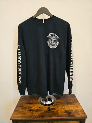 Sons of Anarchy SAMCRO FOREVER Long Sleeve T Shirt Large
