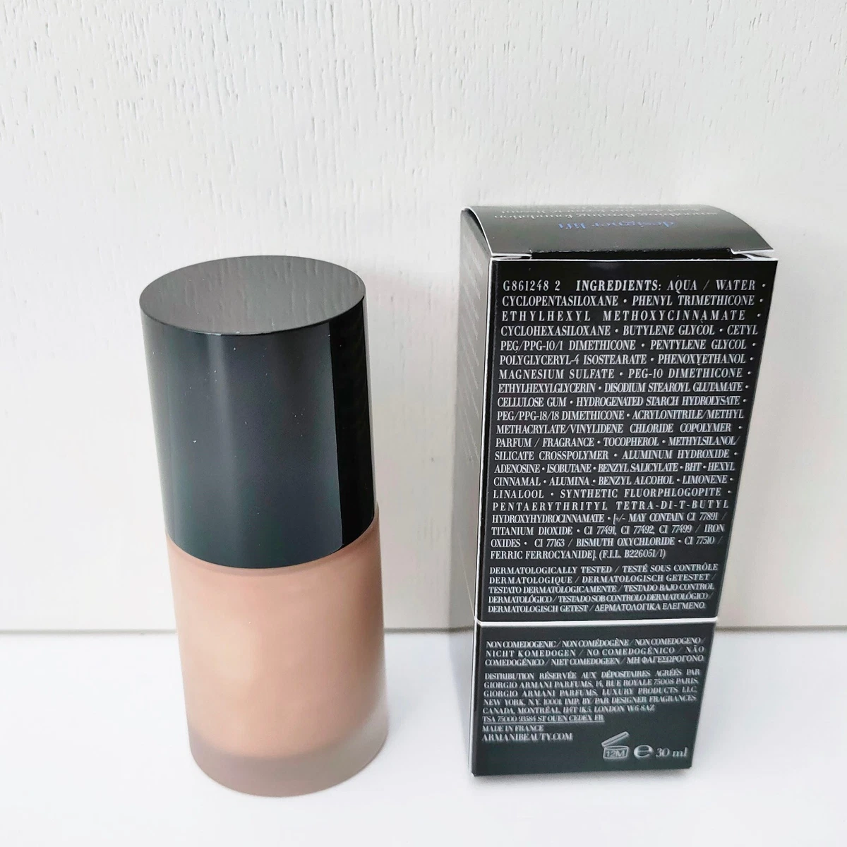 armani foundation non comedogenic