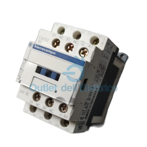 SCHNEIDER CAD32BD CONTATTORE AUSILIARIO 24V CAD32BD