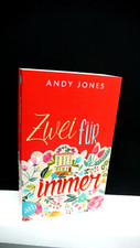 BUCH ZWEI FÜR IMMER ANDY JONES FRAUENROMAN ROMAN LIEBE HUMOR BOOK TASCHENBUCH !!