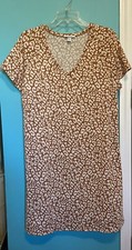 Nine West Women’s Animal Print Dress Size XL