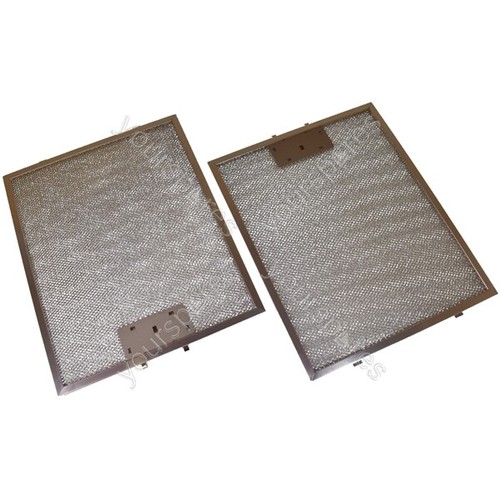 2 x Stoves Universal 320 x 260 mm Metal Cooker Hood GREASE FILTER - Picture 6 of 12