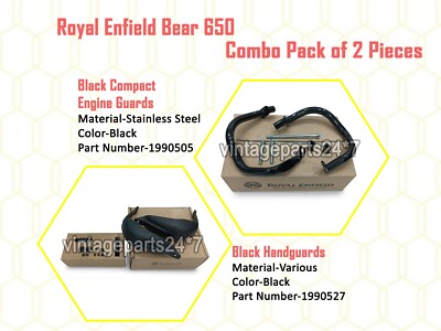 Original Royal Enfield Bear 650 2-teiliges Zubehör-Kombipaket CP-21
