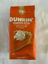 Dunkin Donuts Pumpkin Spice Flavored Ground Coffee 11 Oz For Sale Online Ebay