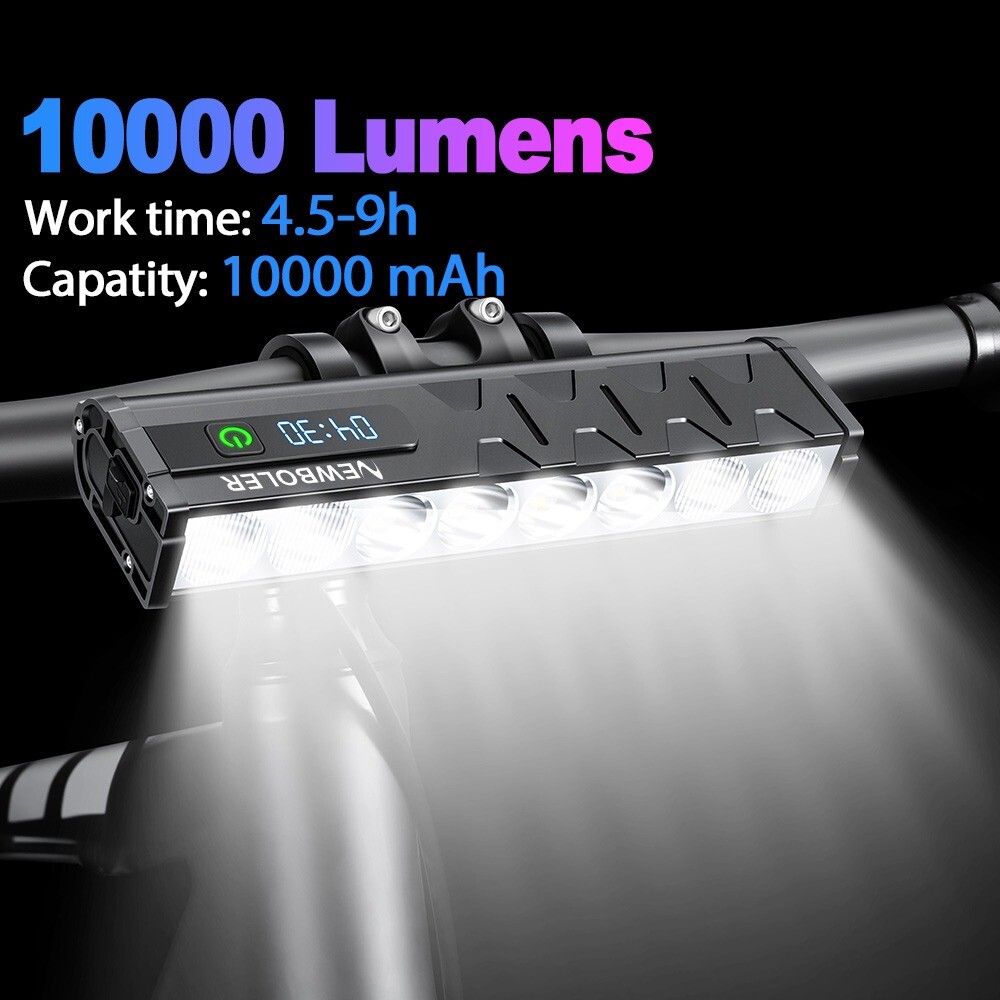 Waterproof USB Rechargeable Bike Front Light for Road Cycling