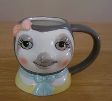 Coffee Mug Cup Head Vase Lamb Figural Room Essentials