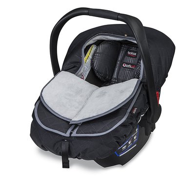 Britax B-Warm Insulated Infant Car Seat Cover In Polar Mist New, Open Box 