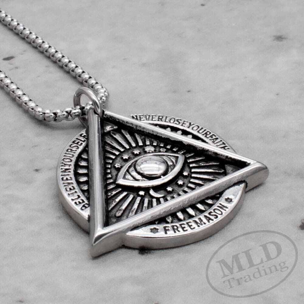 Illuminati necklace online ebay
