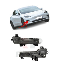 Für Tesla Modell 3 USA 18-21 Neu Vorne Stoßstange LED Nebellicht Lampe Mit DRL