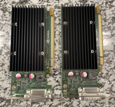 Lot of 2 NVIDIA NVS 300 DDR3  Graphic Cards