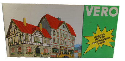 Vero Bahnhofstraße 9 u. 11 Top Zustand Bausatz Rarität DDR 1:87 Modelleisenbahn