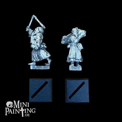 2x Warhammer Fantasy Flagellants Imperium Empire Flagellant Rare Metal Citadel