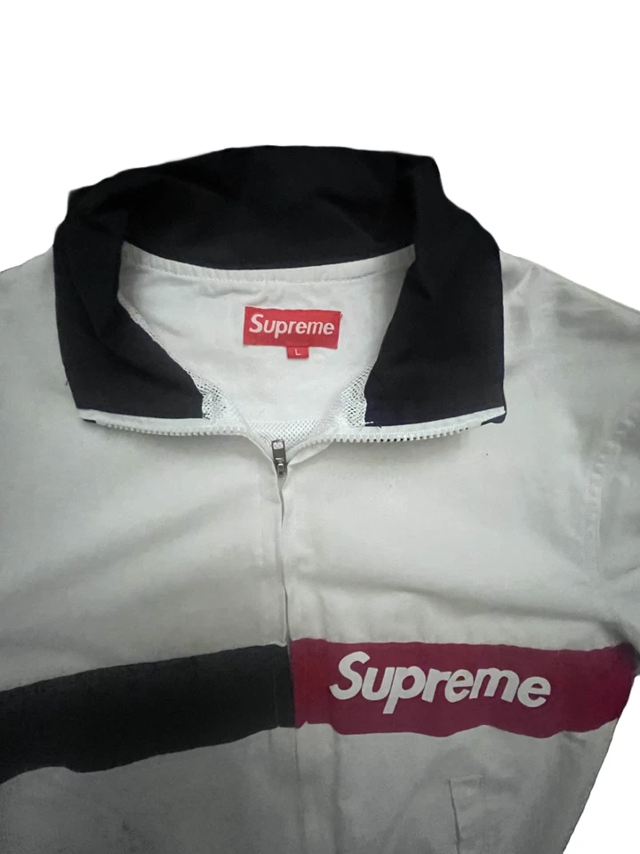 Supreme - Chaqueta Corte (Rojo-Blanco-Azul) - Talla Mediana Foto 4 de 4