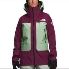 The North Face  Verbier Gortex Snow Jacket - Boysenberry Mint ; Womens Large