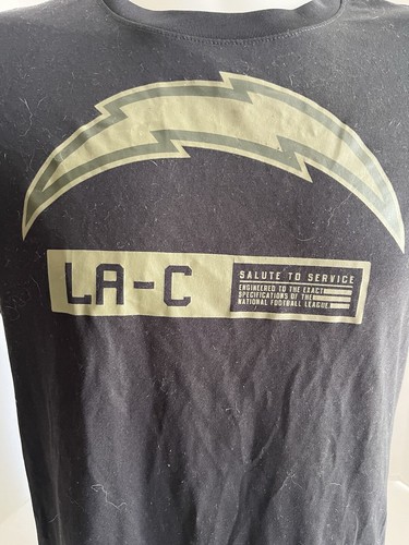 Los Angeles Chargers NFL Salute to Service Nike Dri-Fit Tee Shirt Size Small - Picture 3 of 9