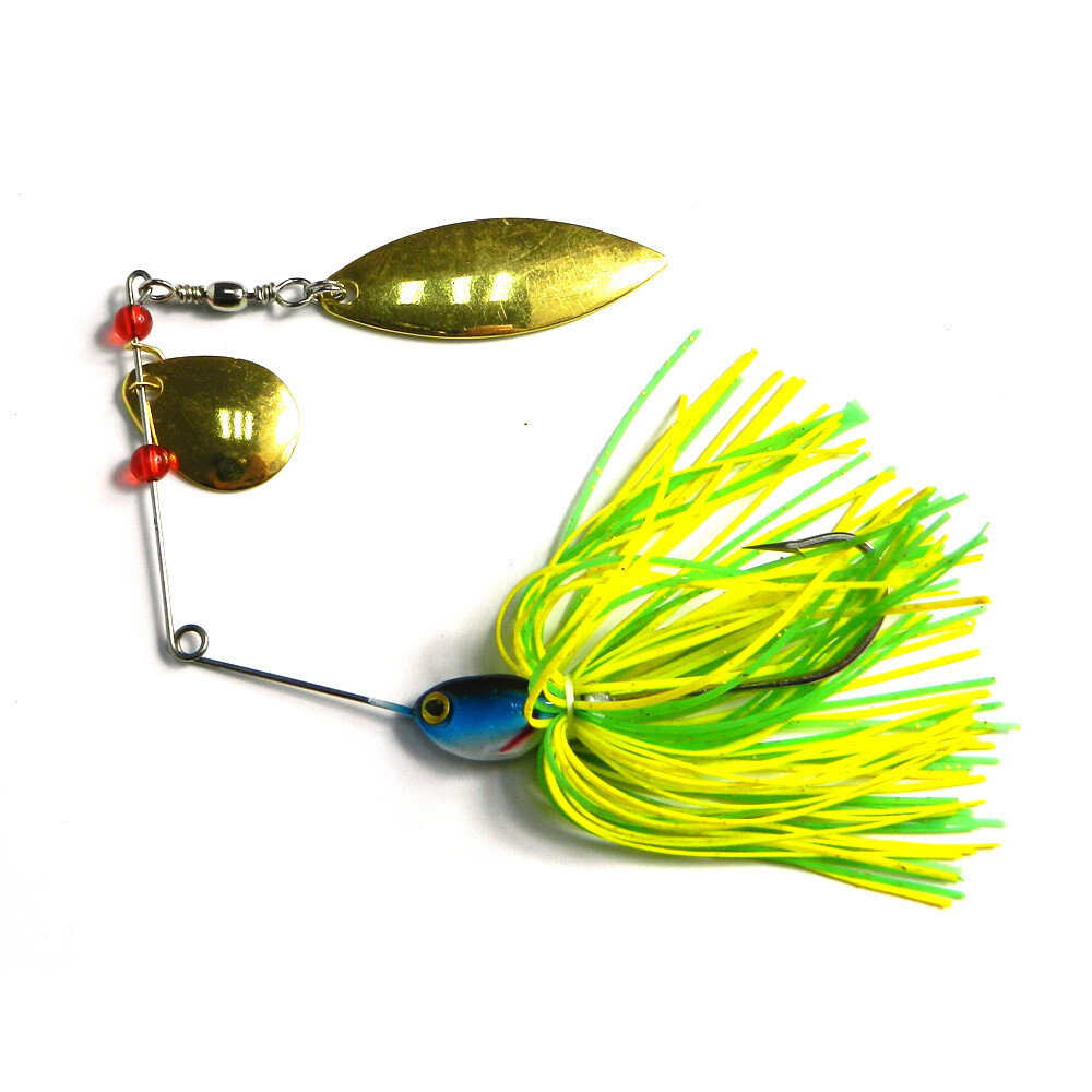 4PCS 17g Fishing Lure Spinner Bait Lead Jig Spoon Metal Buzzbait Blade Tackle - Image 3