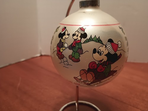 Schmid Disney 1982 Winter Games 3 Inch Round Ornament Free Shipping - Picture 3 of 8