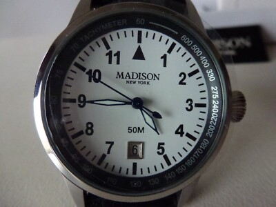 ARMBANDUHR   MADISON NEW YORK   NEU   ungetragen in OVP.