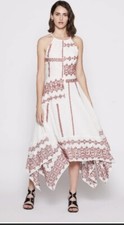 Joie Milanera embroidered maxi dress size 2 boho