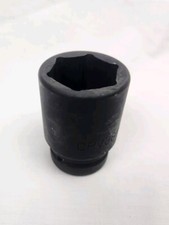 1" Drive CRV 38mm 6-Point Impact Socket 75mm Length