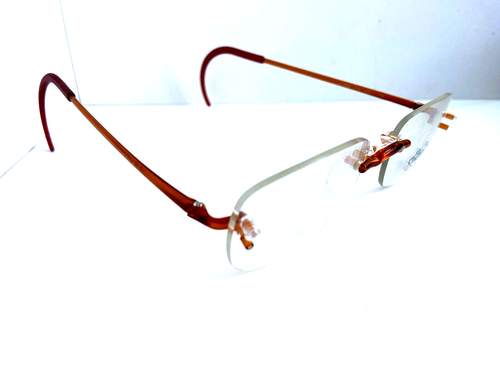 Marco de gafas Luxottica LU3550 3552 719 sin montura para hombre y mujer Italia 53-17-170 - Imagen 4 de 5