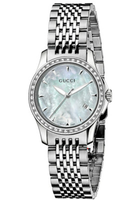Gucci G-Timeless 27mm Luxury Women's Watch YA126506 (Retail $2495)