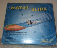 16 foot water slide by Index Books. Ideal for gardens & camping. New & unused.
