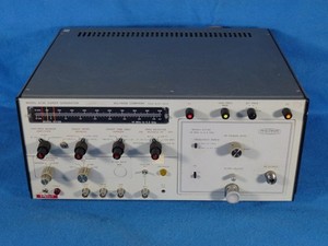 WILTRON RF SWEEP GENERATOR 610A TESTED & WORKING! WITH 4 GIG MODULE 6213D VIDEO