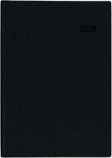 Hakubunkan 2026 B6 Monthly MD-10 Index Planner, Black, No. 782 Starts December