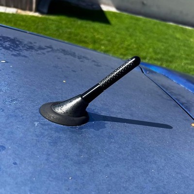 3'' Short Carbon Fiber Antenna Mast Radio Aerial AM/FM For Mazda 3 Hatchback
