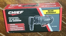 CHIEF Professional 1/4" Air Angle Die Grinder - Item #57300