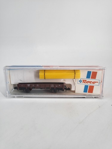 Roco Spur N 25912 Güterwagen Niederbordwagen beladen in OVP | Zustand: Gebraucht
