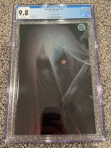 Absolute Batman 21 Dan Quintana Foil Exclusive Variant CGC 9.8 LE 900 AC POP