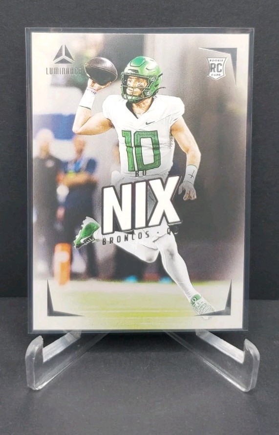 2024 Panini Luminance - Rookies Bo Nix #130 (RC) Denver Broncos
