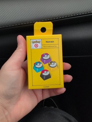 Pokemon x Target - Pokeball Keycaps | Limited Edition 